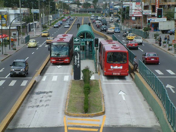 BRT ở Quito - Ecuador